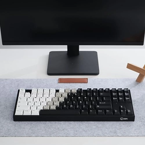 White Black Gradient Keycaps Set - Wired