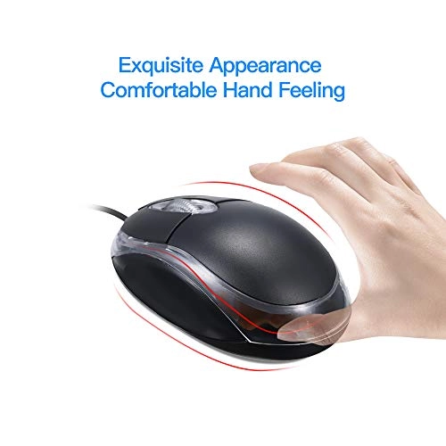 CM-818 Wired Optical Mouse - USB