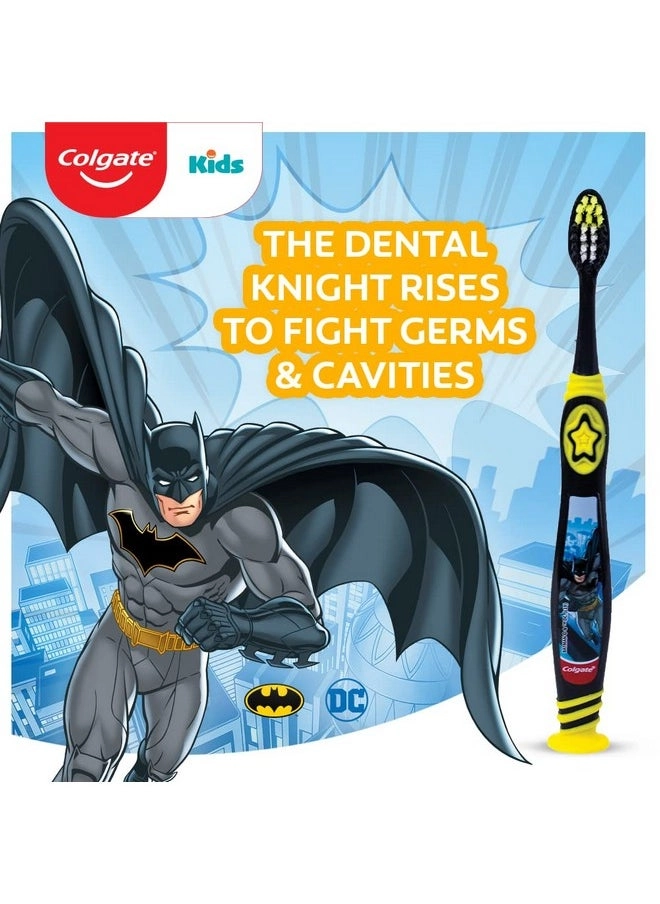 Kids Batman Manual Toothbrush - Extra Soft 3-Piece Pack