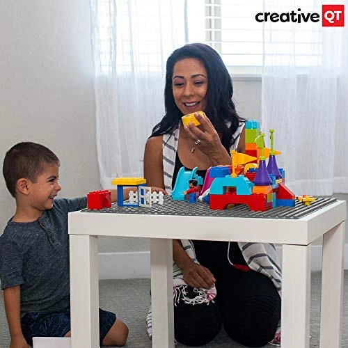 Peel-and-Stick Self Adhesive Baseplates (0) - DUPLO-compatible Grey