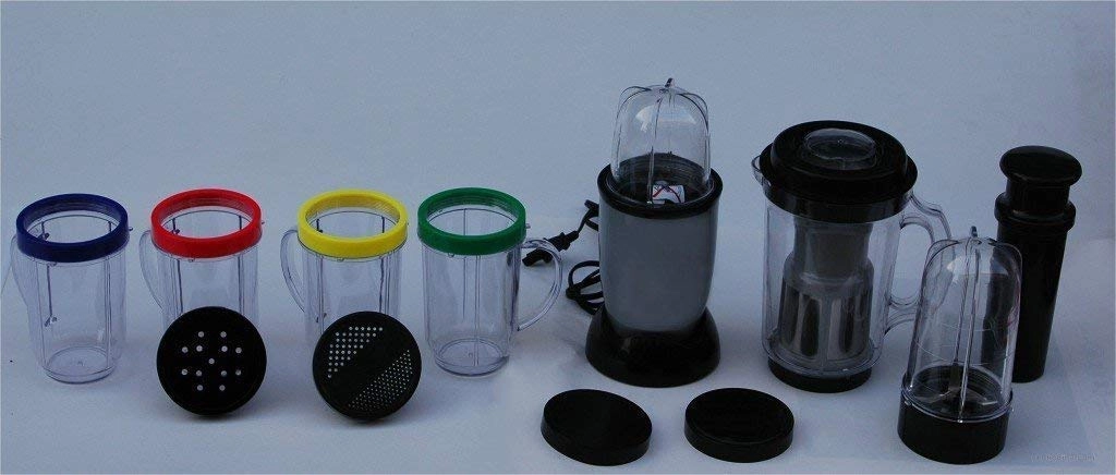 Amazing Bullet Innovations Grinder Juicer and Chopper Blender - Multicolor Combo 21 Pcs Set