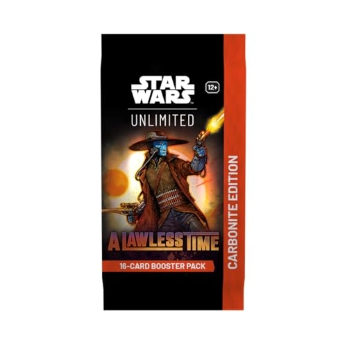 Star Wars: Unlimited: A Lawless Time Carbonite Booster Display