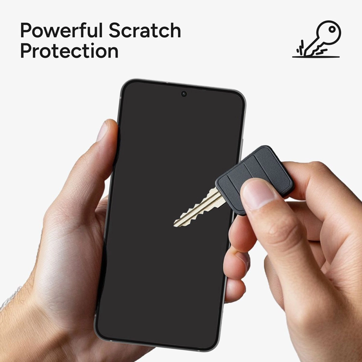 Clear Tempered Glass Screen Protector for Samsung S25