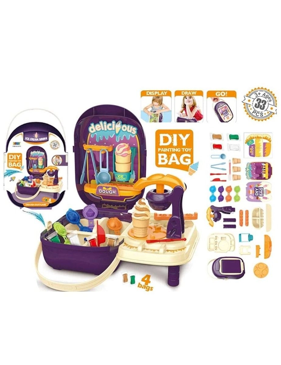 DIY ICE CREAM DOUGH BAG