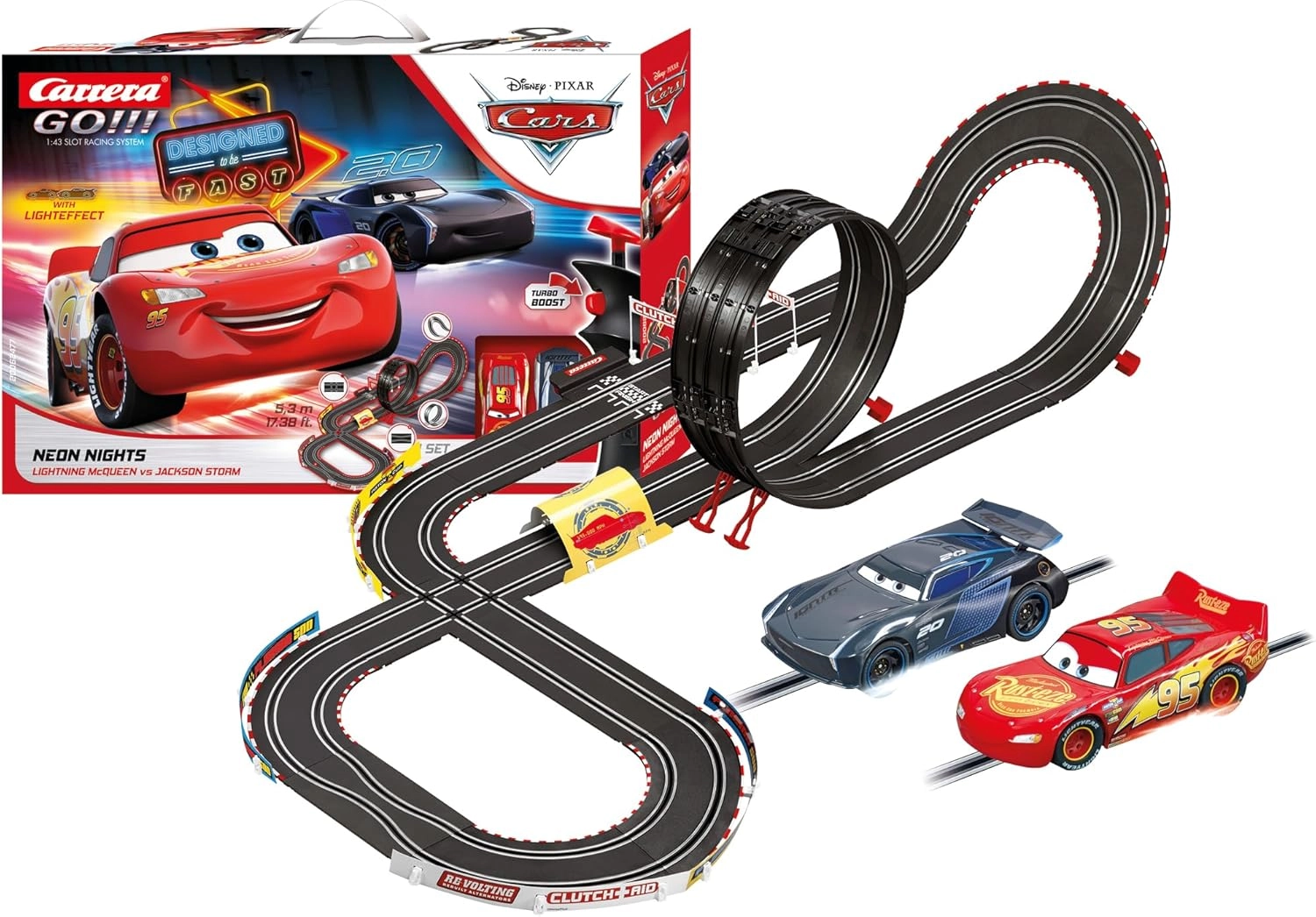 COLORLAND LETS PLAY Go!!! Disneypixar Cars - Neon Nights - 1:43