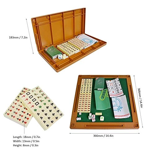 Folding Mini Mahjong Set - Chinese Travel