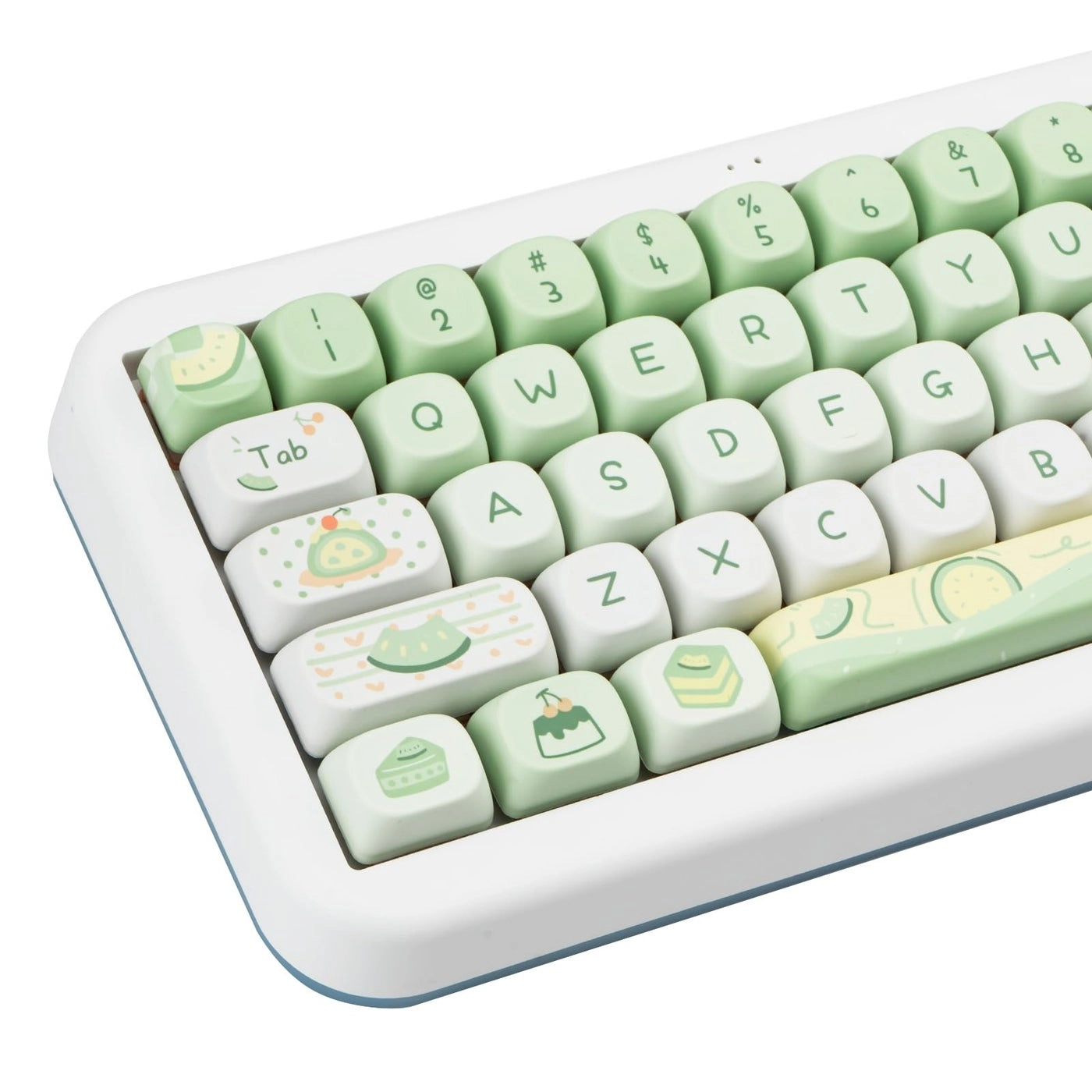 PBT Keycaps - 95 Keys MOA Profile Green