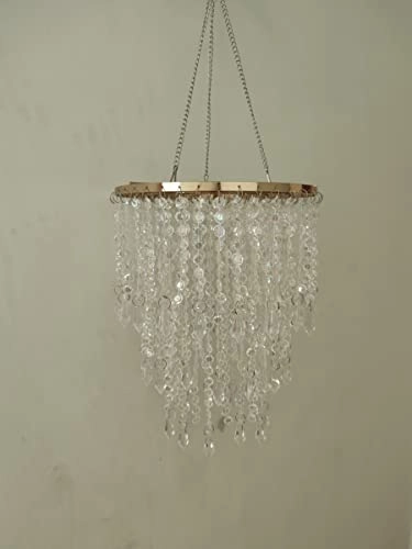 3-Tier Acrylic Chandelier Shade