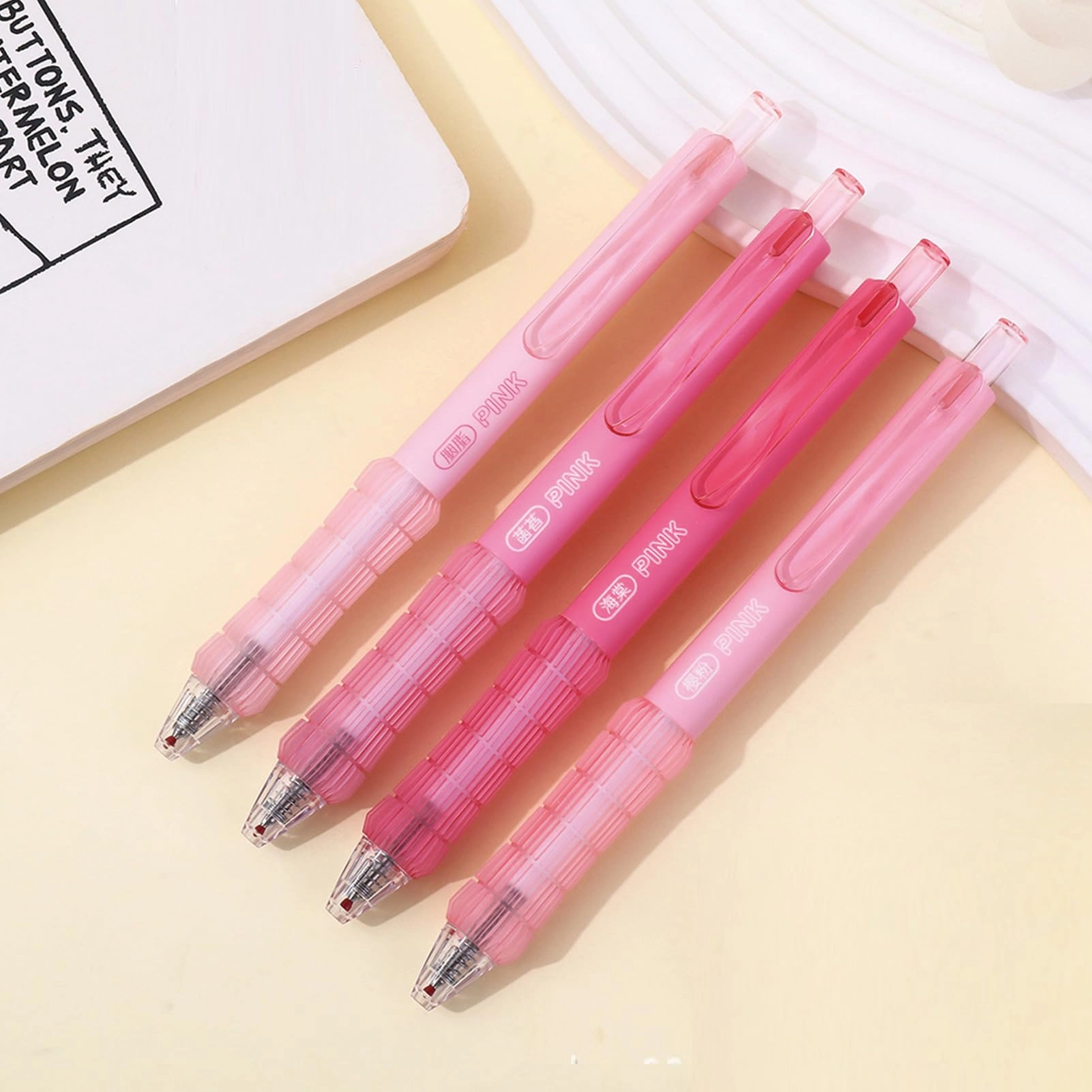 Cute Gel Pen - 4Pcs 0.5mm