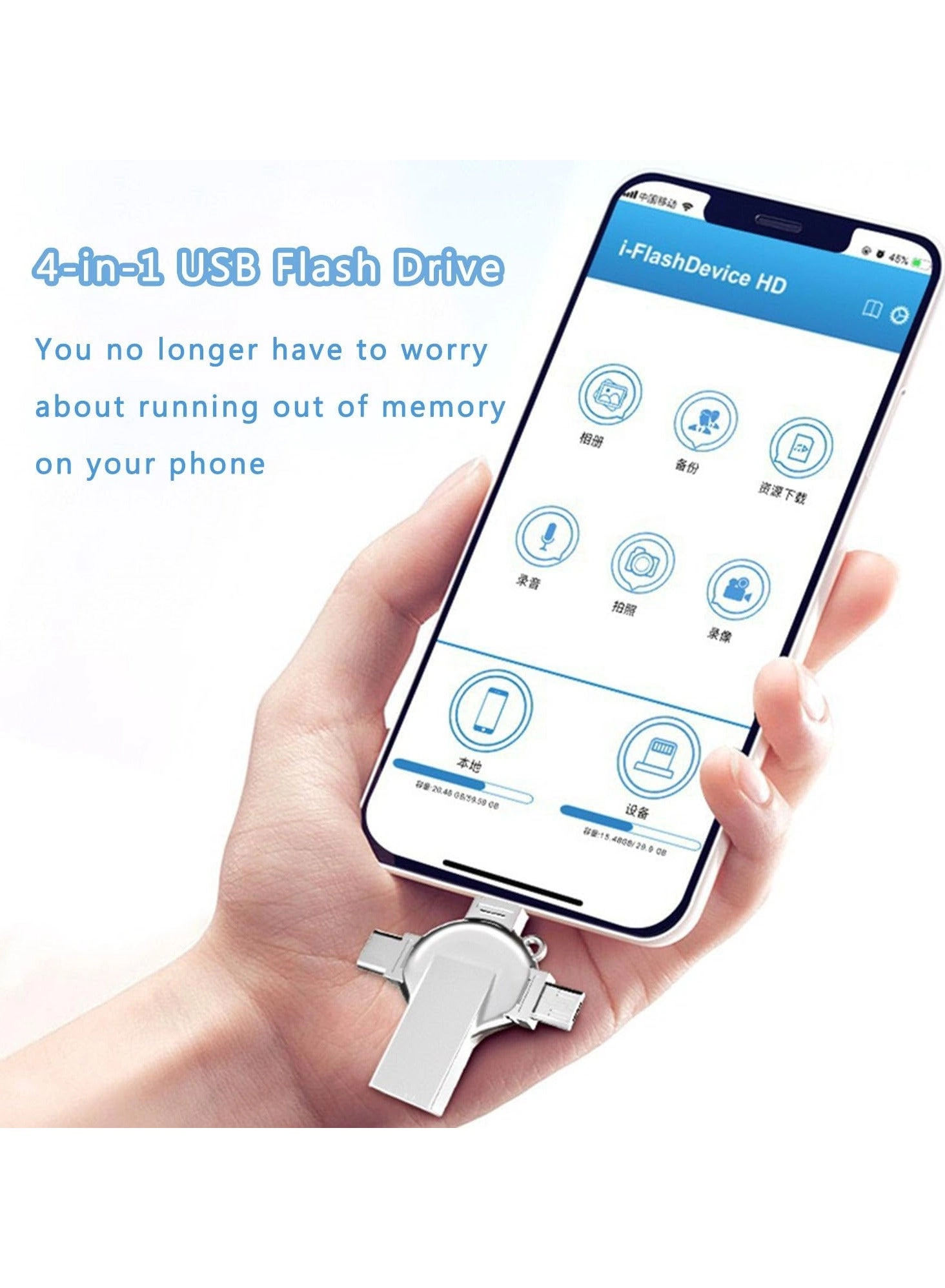 USB Flash Drive - USB 3.0 Type-C 2TB