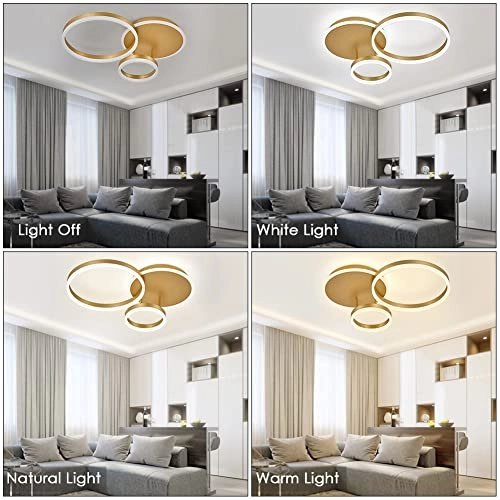 LED Ceiling Light - 3000K-6000K Dimmable