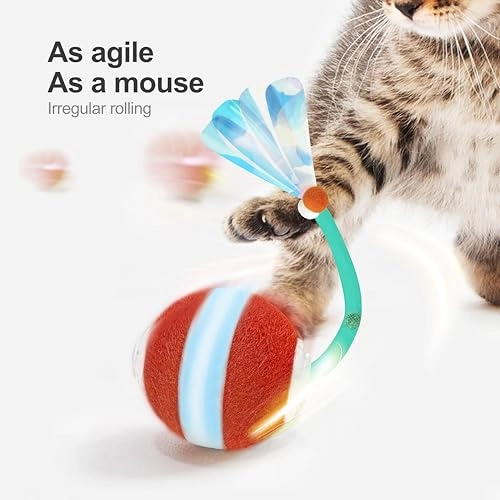 Cat Toy Ball Mouse - S Rechargeable