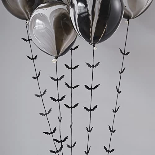Bat Balloon Tails - 5 Halloween