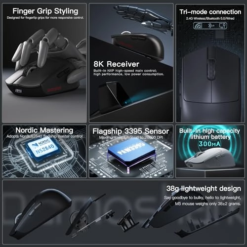 M2PRO Gaming Mouse - Bluetooth