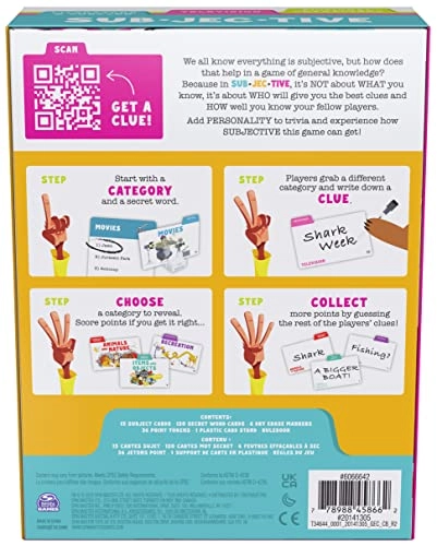 Subjective - Personality Trivia Game