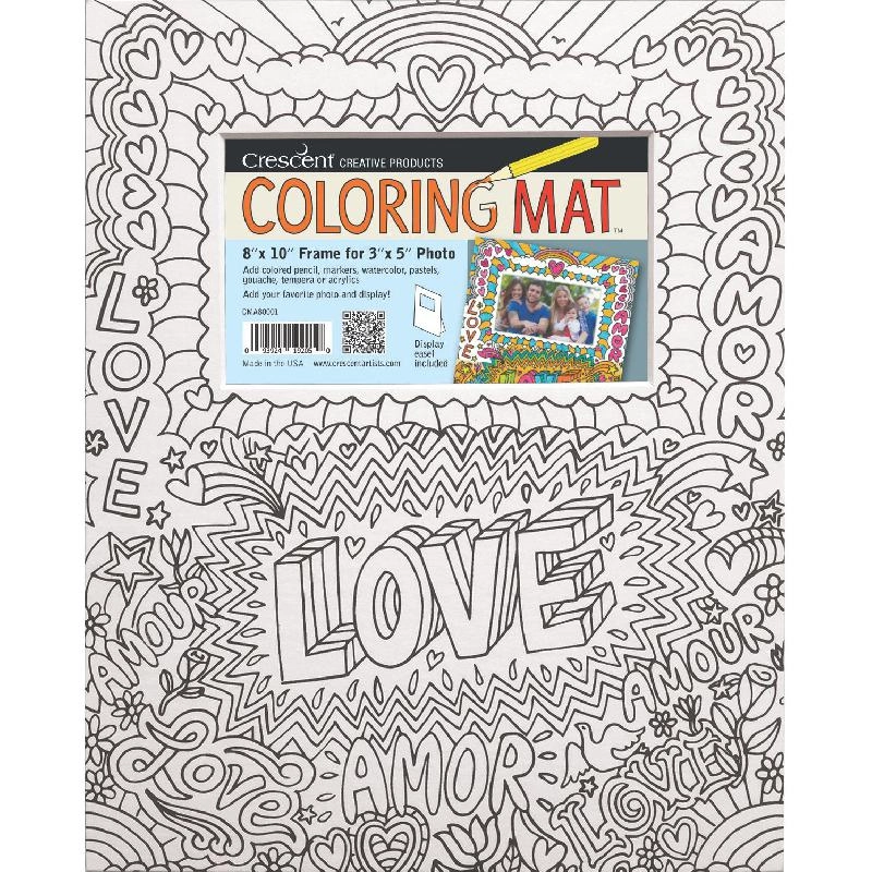 Coloring Mat - 8 X 10 in