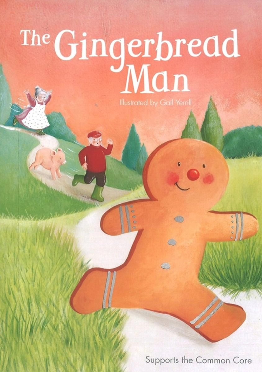Edu Fun First Reader Gingerbread Man - 4 +