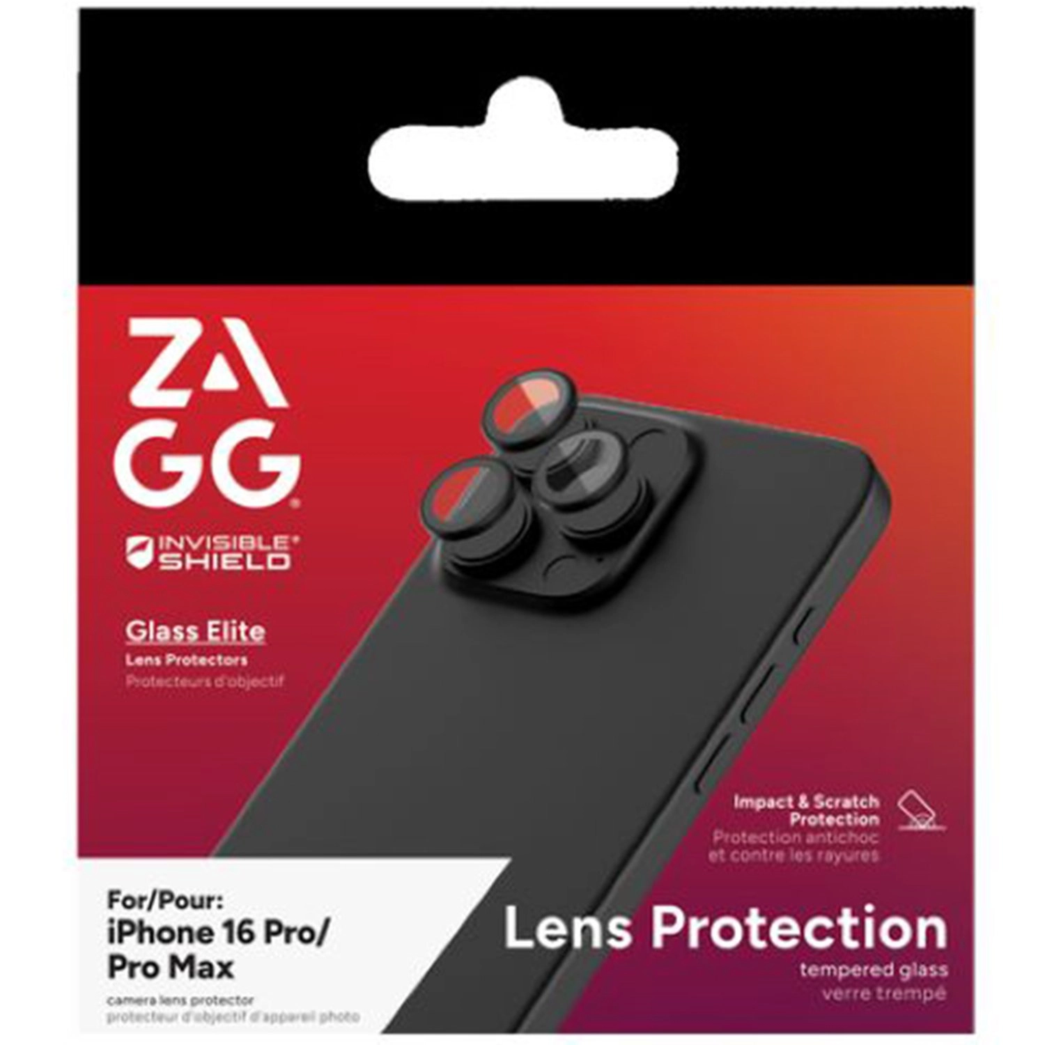 Invisibleshield Premium Glass Elite Lens Protector - iPhone 16 Pro / iPhone 16 Pro Max