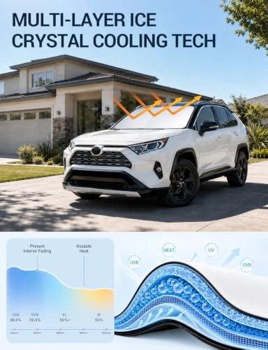 Front Windshield Sun Shade - Toyota Camry 2013|2014|2015|2016|2017