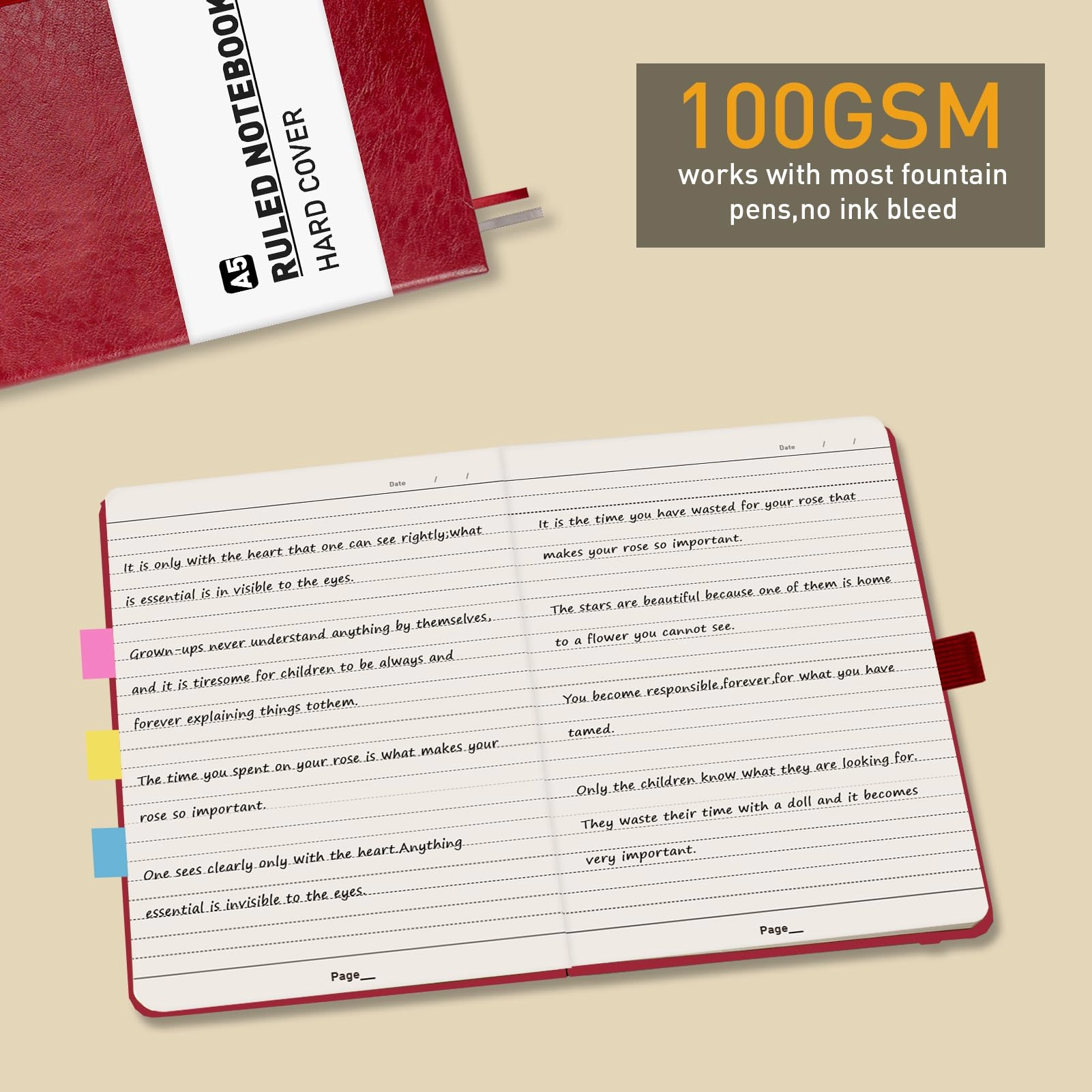 A5 Lined Diary