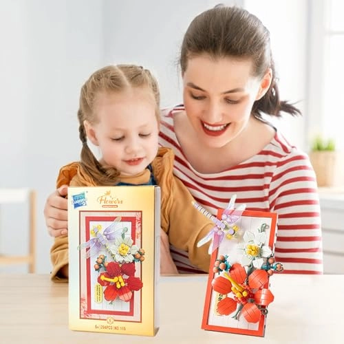 Flower Building Toy Set (S012)