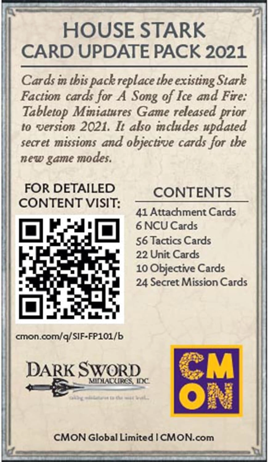 A Song of Ice and Fire Tabletop Miniatures: Stark Faction Pack