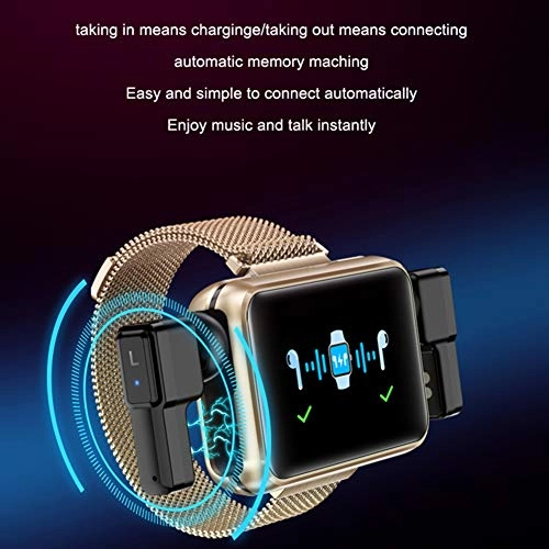 Smart Sports Bracelet - Bluetooth Headset 1.14 Inch Color Screen Heart Rate Monitoring