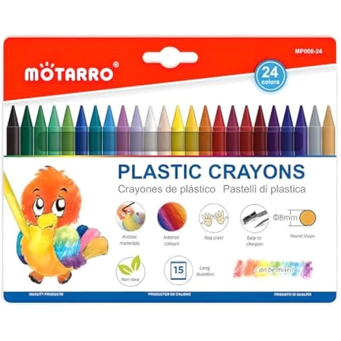 Kidwala Plastic Cryons - 24 piece(s)