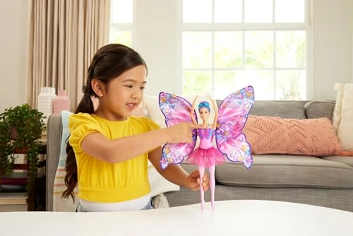 Barbie Dreamtopia Dress-Up Doll - 2-in-1 transformation 8 pieces Ages 36 month(s)+