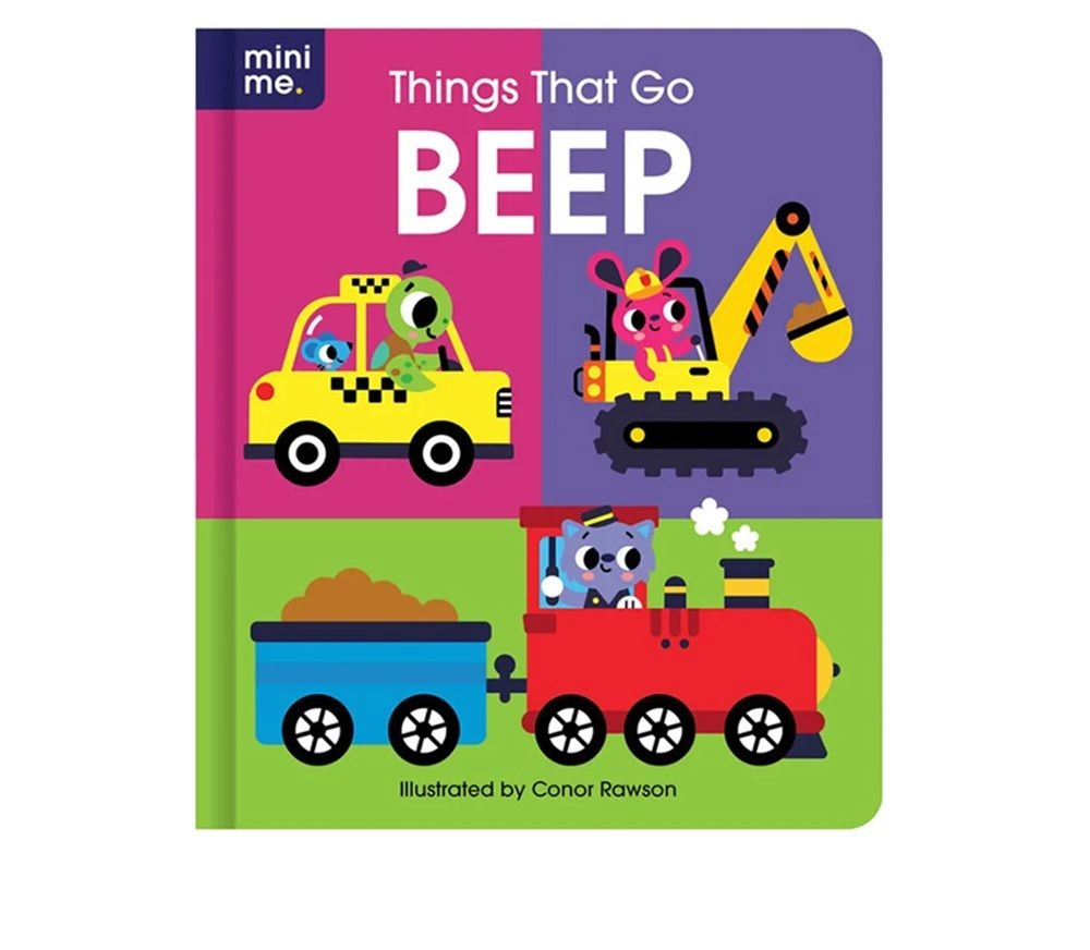 Edu Fun Mini Me Vehicles Board Book - 0 months+