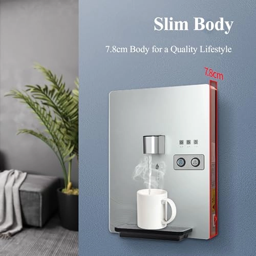 Wall-Mounted Mains Fed Unit Water Dispenser - Electronic Lock Dual Temperature Control