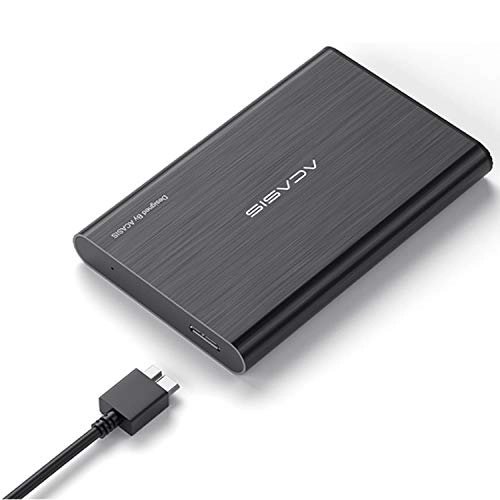 Portable External Hard Drive - 500GB HDD