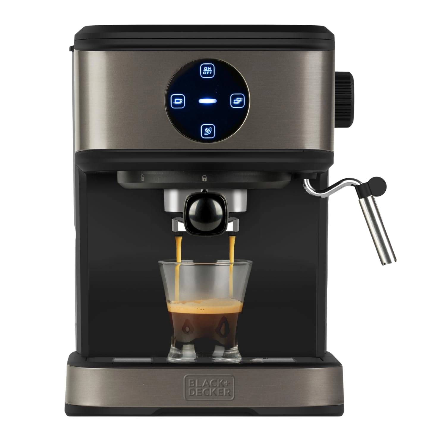 Black & Decker BXCO850E - Milk Frother Steam Function Extra Cream System
