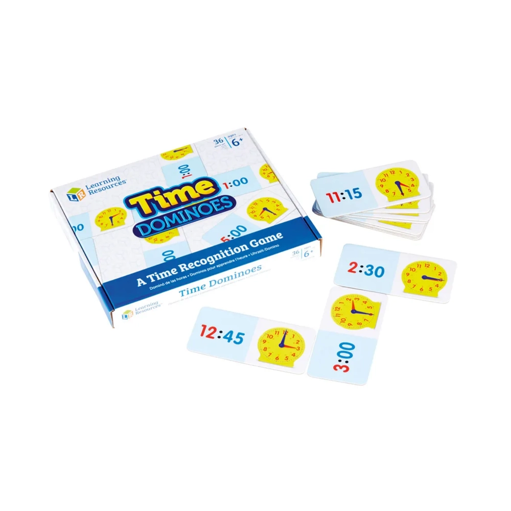 Time Dominoes - 6 years and above 36 pieces