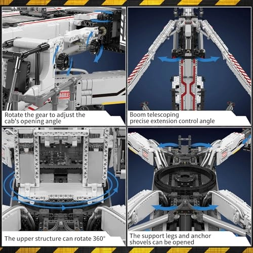 Technology Crane Building Set - Vehicle