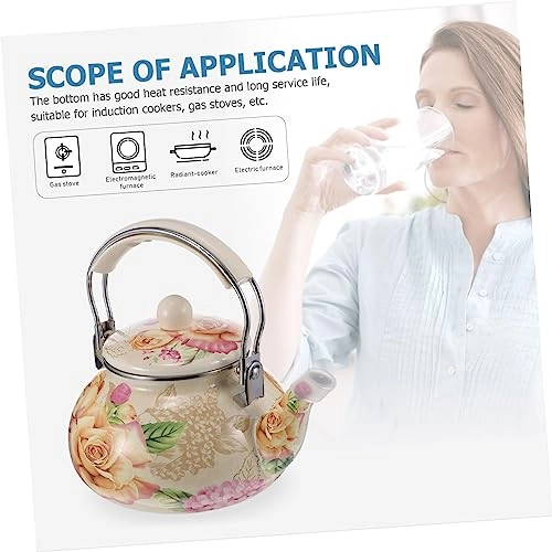 Enamel Tea Kettle - Enamel