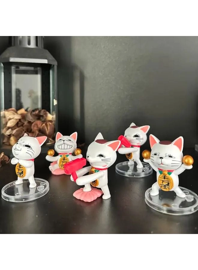 Lucky Cat Figurine - PVC