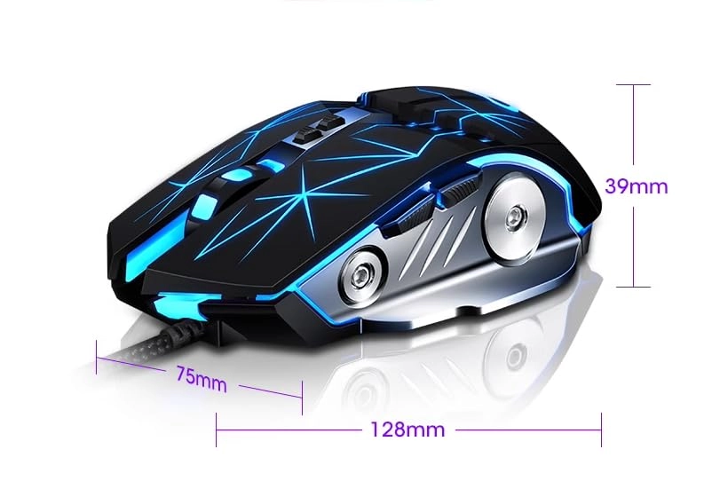 RGB Mechanical Game Mouse - USB