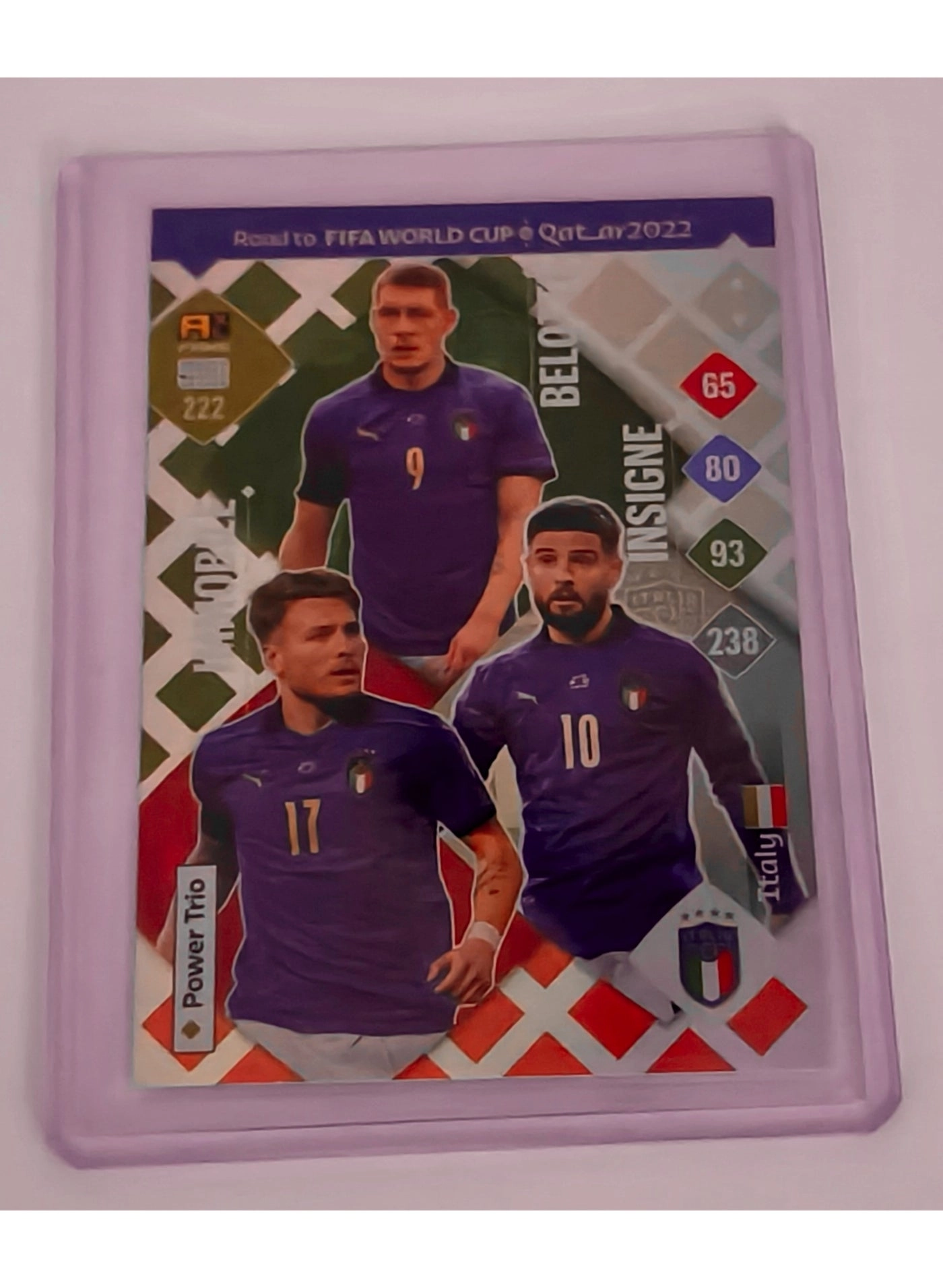 Panini Italy Power Trio 2022 Road To Qatar World Cup