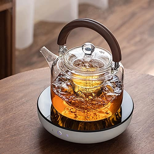 Glass Tea Boiler - high borosilicate glass|PC material 1000 milliliter