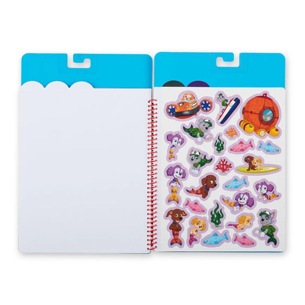 PAW Patrol Restickable Stickers Flip-Flap Pad - 5 pages 130 piece(s)