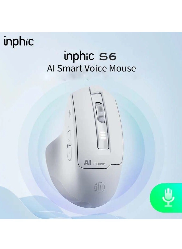 S6 Smart Voice Mouse - Wireless