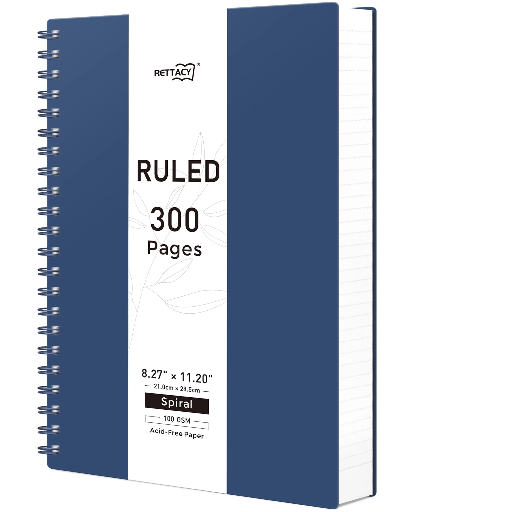 A4 Notebook A4 Spiral - Lined 150 Sheets