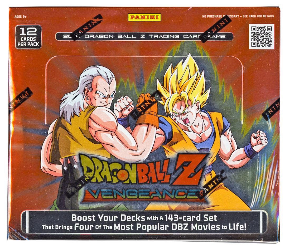 Panini Dragonball 2016 DBZ Z Vengeance Booster Box - English 24pcs