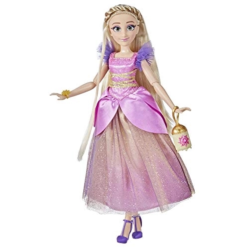 Rapunzel Fashion Doll - Princess Style Series Purple