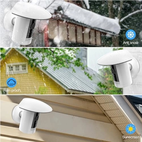 Camera Sun Protection Mount - Stick Up White