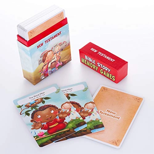 Bible Story Memory Games New Testament - 5-8 59 pieces