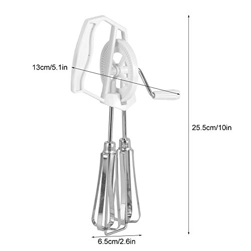 Eggbeater - Small White Stainless Steel