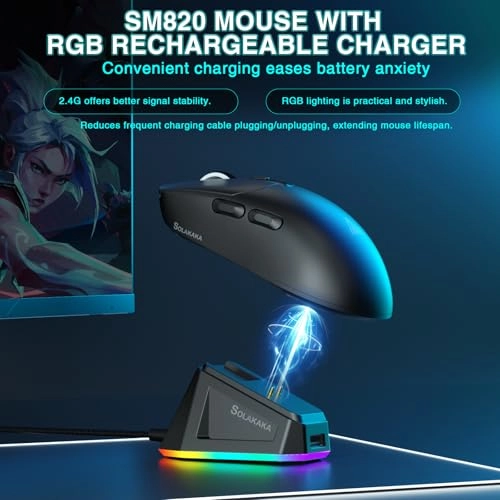 SM820 Gaming Mouse - Wireless
