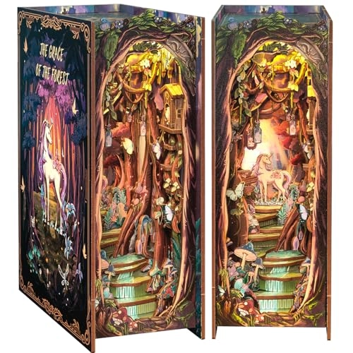 Book Nook Kit - DIY 3D Wooden Puzzle